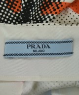 PRADA（プラダ）ひざ丈スカート 白 サイズ:44(L位) レディース/2200706524123