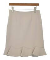 PRADA（プラダ）ひざ丈スカート ベージュ サイズ:40(M位) レディース/2200706524130