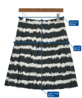 PRADA（プラダ）ひざ丈スカート 黒 サイズ:40(M位) レディース/2200706524147
