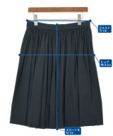 PRADA（プラダ）ひざ丈スカート 紺 サイズ:42(M位) レディース/2200706524154