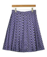PRADA（プラダ）ひざ丈スカート 紫 サイズ:40(M位) レディース/2200706524192
