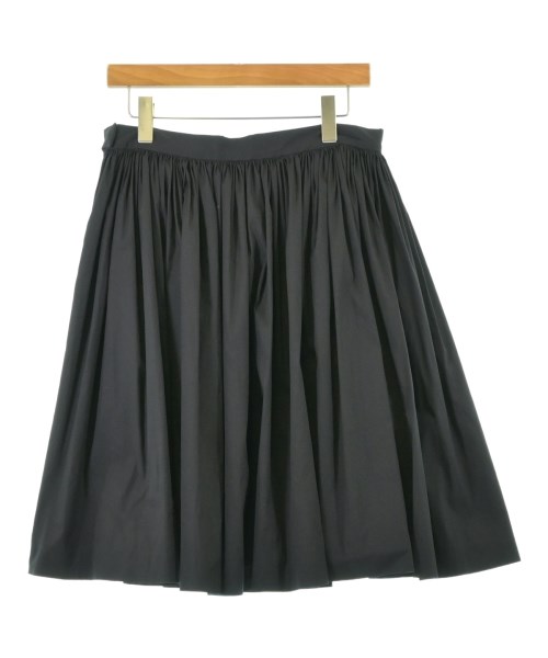 PRADA（プラダ）ひざ丈スカート 紺 サイズ:42(M位) レディース/2200706524208