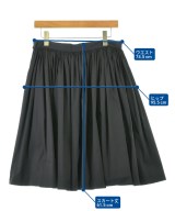 PRADA（プラダ）ひざ丈スカート 紺 サイズ:42(M位) レディース/2200706524208