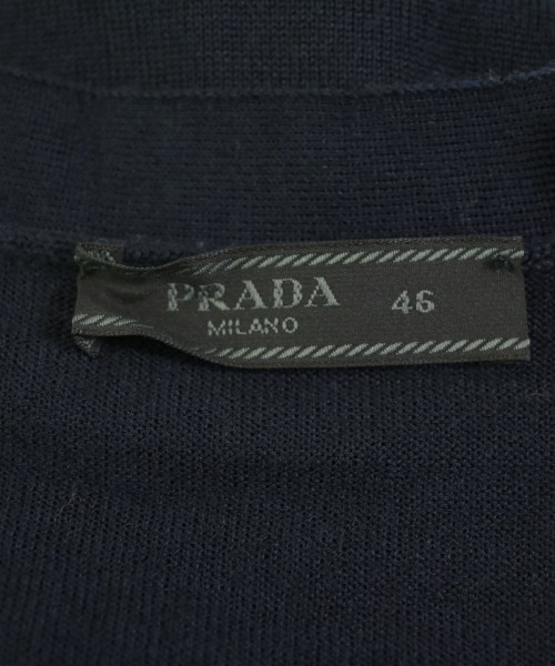 PRADA（プラダ）カーディガン 紺 サイズ:46(M位) メンズ/2200706602029