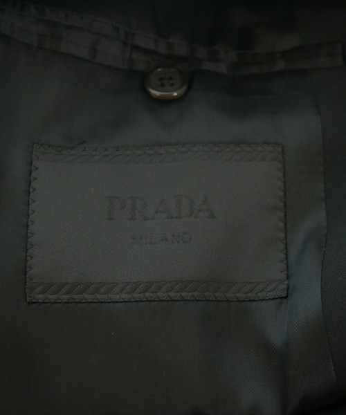 PRADA（プラダ）ビジネス 黒 サイズ:50/50(XL位) メンズ/2200706839012