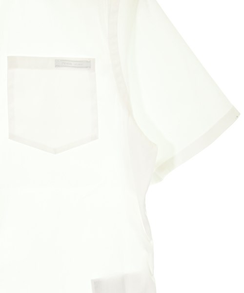 PRADA（プラダ）カジュアルシャツ 白 サイズ:38(S位) メンズ/2200706841053