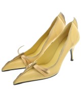 PRADA（プラダ）パンプス 黄 サイズ:EU37 1/2(24cm位) レディース/2200707100043