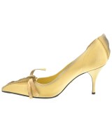 PRADA（プラダ）パンプス 黄 サイズ:EU37 1/2(24cm位) レディース/2200707100043