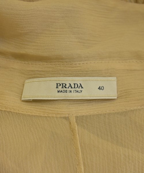 PRADA（プラダ）ブラウス ベージュ サイズ:40(M位) レディース/2200707161020