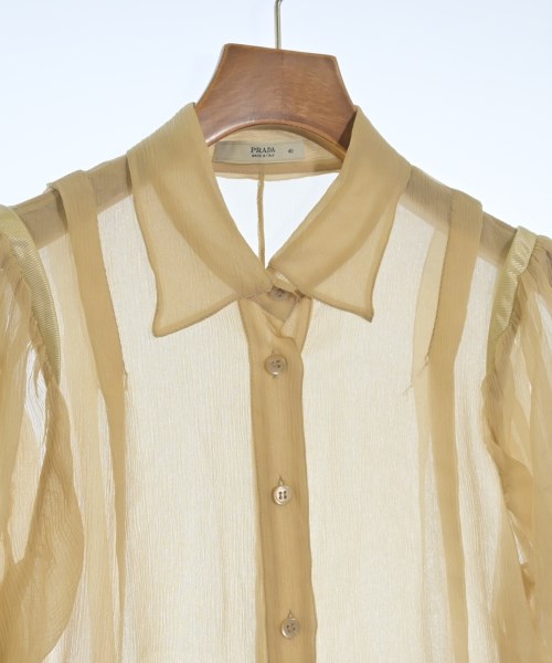 PRADA（プラダ）ブラウス ベージュ サイズ:40(M位) レディース/2200707161020