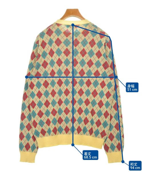 PRADA（プラダ）ニット・セーター 黄 サイズ:50(XL位) メンズ/2200704955059