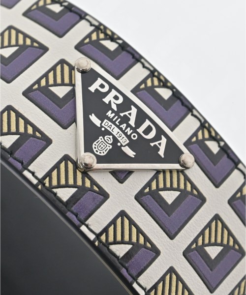PRADA（プラダ）ネックレス 白 サイズ:M レディース/2200704955202
