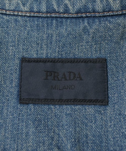 PRADA（プラダ）カジュアルシャツ 青 サイズ:XS メンズ/2200707378015