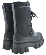 PRADA（プラダ）ブーツ 黒 サイズ:EU38(24.5cm位) レディース/2200707378084