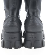 PRADA（プラダ）ブーツ 黒 サイズ:EU38(24.5cm位) レディース/2200707378084