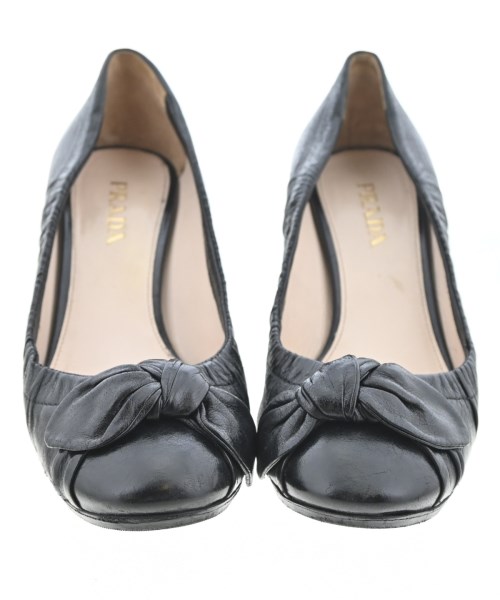 PRADA（プラダ）パンプス 黒 サイズ:EU38(24.5cm位) レディース/2200708227015