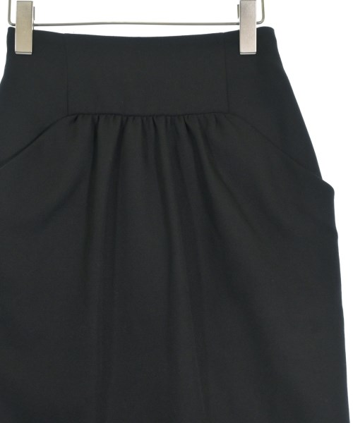 PRADA（プラダ）ひざ丈スカート 黒 サイズ:38(S位) レディース/2200708265031