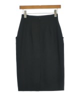 PRADA（プラダ）ひざ丈スカート 黒 サイズ:38(S位) レディース/2200708265031