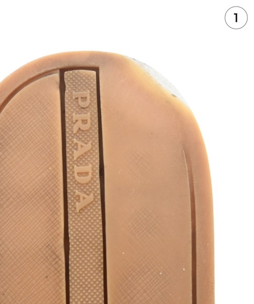 PRADA（プラダ）スニーカー 茶 サイズ:UK5(23.5cm位) レディース/2200708289075