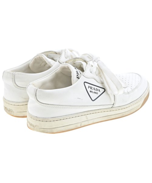 PRADA（プラダ）スニーカー 白 サイズ:EU37 1/2(24cm位) レディース/2200708289082