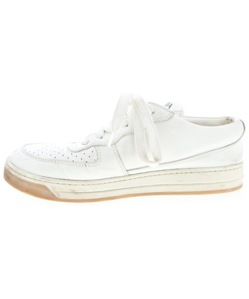 PRADA（プラダ）スニーカー 白 サイズ:EU37 1/2(24cm位) レディース/2200708289082