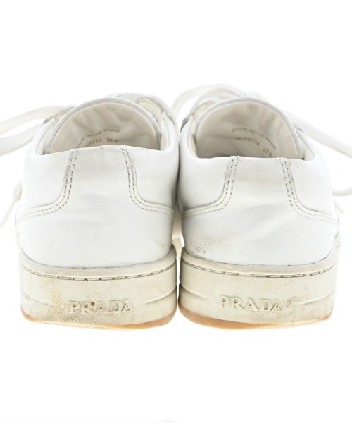 PRADA（プラダ）スニーカー 白 サイズ:EU37 1/2(24cm位) レディース/2200708289082