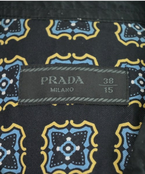 PRADA（プラダ）カジュアルシャツ 紺 サイズ:38(S位) メンズ/2200708657034