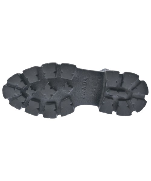 PRADA（プラダ）ブーツ 黒 サイズ:-(24.5cm位) レディース/2200708481028