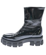 PRADA（プラダ）ブーツ 黒 サイズ:-(24.5cm位) レディース/2200708481028