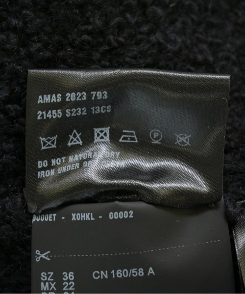 PRADA（プラダ）ひざ丈スカート 黒 サイズ:36(XS位) レディース/2200709010012