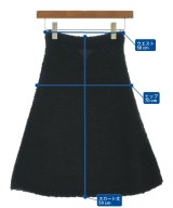 PRADA（プラダ）ひざ丈スカート 黒 サイズ:36(XS位) レディース/2200709010012