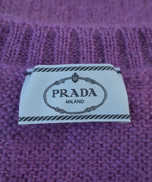PRADA（プラダ）ニット・セーター 紫 サイズ:36(XS位) レディース/2200709010036