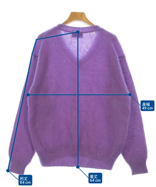 PRADA（プラダ）ニット・セーター 紫 サイズ:36(XS位) レディース/2200709010036