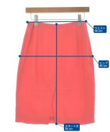 PRADA（プラダ）ひざ丈スカート 赤 サイズ:38(S位) レディース/2200706399042