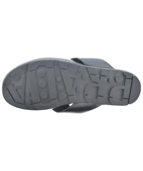 PRADA（プラダ）サンダル 黒 サイズ:7(26cm位) メンズ/2200709093237