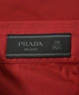 PRADA（プラダ）カジュアルシャツ 赤 サイズ:39(M位) メンズ/2200709381082