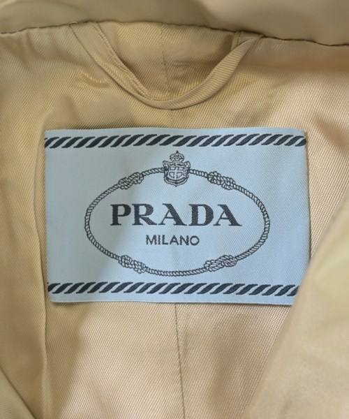 PRADA（プラダ）ステンカラーコート ベージュ サイズ:38(S位) レディース/2200709808619