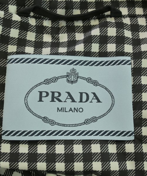 PRADA（プラダ）ステンカラーコート 黒 サイズ:38(S位) レディース/2200709808640