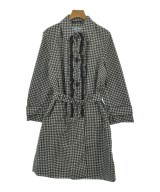 PRADA（プラダ）ステンカラーコート 黒 サイズ:38(S位) レディース/2200709808640
