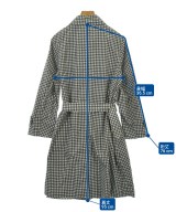 PRADA（プラダ）ステンカラーコート 黒 サイズ:38(S位) レディース/2200709808640