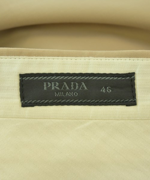 PRADA（プラダ）スラックス ベージュ サイズ:46(M位) メンズ/2200709870012