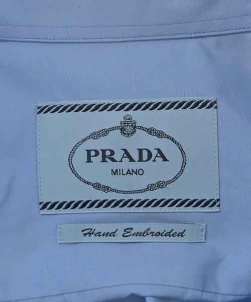 PRADA（プラダ）カジュアルシャツ 青 サイズ:S メンズ/2200709666301