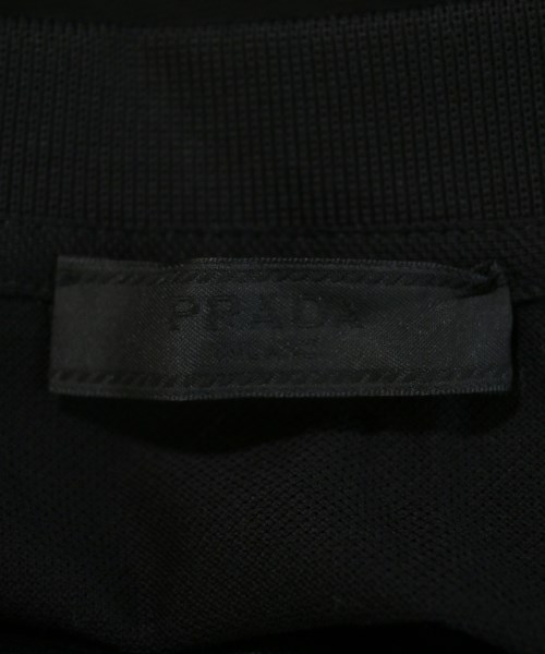 PRADA（プラダ）ポロシャツ 黒 サイズ:S メンズ/2200710002044