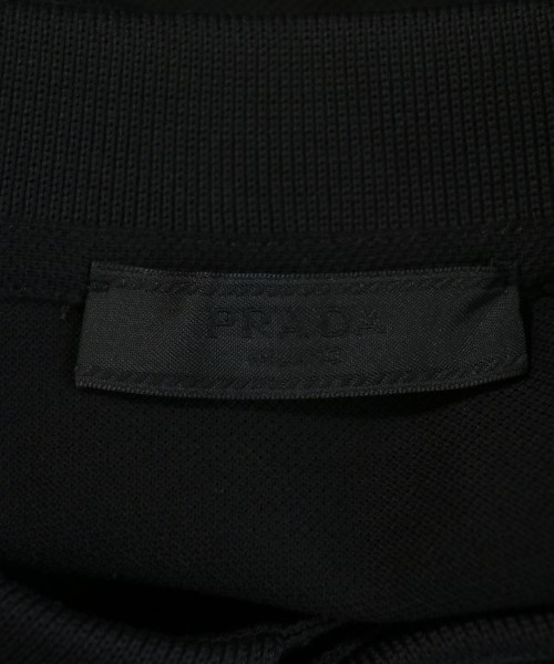 PRADA（プラダ）ポロシャツ 黒 サイズ:L メンズ/2200710002051