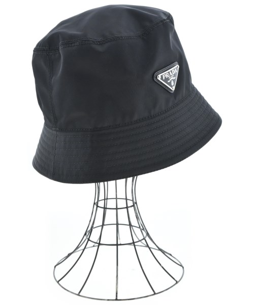 PRADA（プラダ）ハット 黒 サイズ:XL メンズ/2200710099051