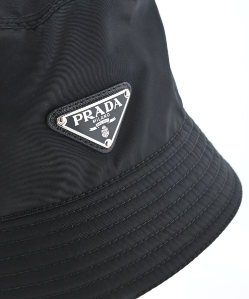 PRADA（プラダ）ハット 黒 サイズ:XL メンズ/2200710099051