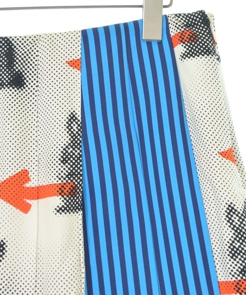 PRADA（プラダ）ひざ丈スカート 白 サイズ:42(M位) レディース/2200710165046