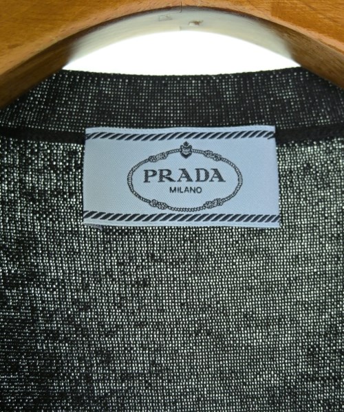 PRADA（プラダ）カーディガン 黒 サイズ:40(M位) レディース/2200700659203