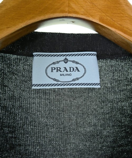 PRADA（プラダ）カーディガン 黒 サイズ:40(M位) レディース/2200700659227
