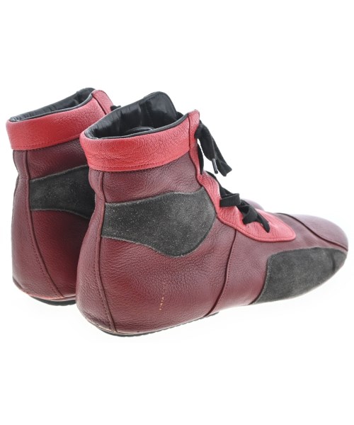PRADA（プラダ）ブーツ 赤 サイズ:UK10(28.5cm位) メンズ/2200710305015